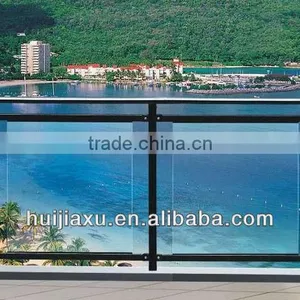 Swimming Pool Handrail,aluminum Glass Railing,aluminum Exterior Glass Handrails Quality Choice thumbnail-1
