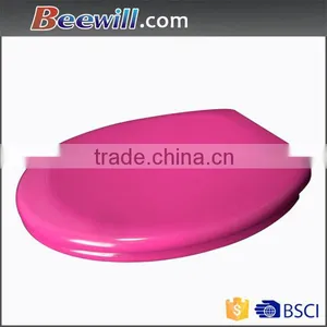 Custom Glitter Family Colored Round Soft Urea Toilet Seat thumbnail-1