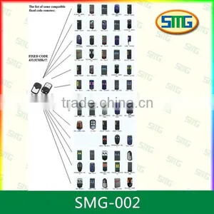 SMG-002 All Fixed Code Learning Remote Control 433.92mhz thumbnail-1