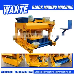 WT6-30 Germany Technology Cement Sand Hollow Block Making Machines thumbnail-2
