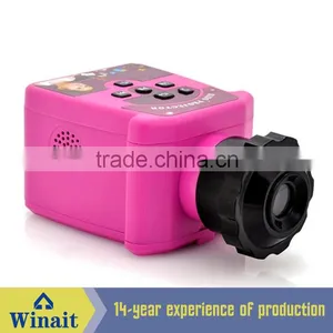 G29 WINAIT CHEAP Mini 5 ANSI Lumens Gift Kids Projector Children Projector 3x AA Battery Led Mini Projector Mini Led Projector thumbnail-1