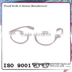 Retro Style With Pattern Temples and Metal Hinge Eyeglasses thumbnail-4