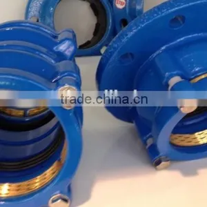 End Restrained Flange Adaptor for PE Pipe thumbnail-1