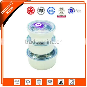 Stainless Steel Bowl With Lid thumbnail-1