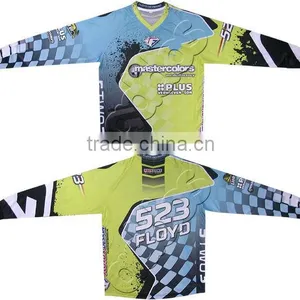Digitally Sublimated Motocross Jersey thumbnail-1