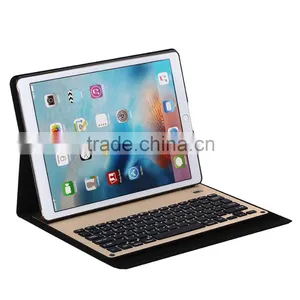 Wireless Bluetooth Keyboard Cover Case for IPad Pro 12.9 Inches IOS 9 Tablet thumbnail-3