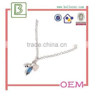 Pearl Necklace Silver Necklace Of Blue thumbnail-2
