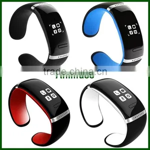 Touch Screen Bluetooth Bracelet Sport Activity Tracker L12S for IOS Android Fitness Sleep Long Time Standby Quality Choice thumbnail-1