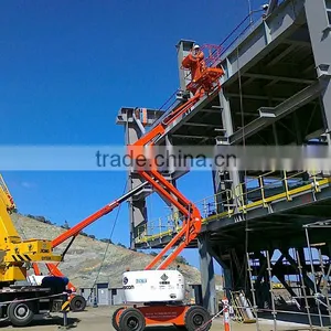 China Diesel Powered Articulated Boom Lift/ Hydraulic Aerial Work Platform thumbnail-2