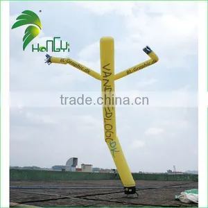 Single Leg Inflatable Air Dancers , Inflatable Wave Man Statues , Customized Colours Inflatable Air Dancers thumbnail-5