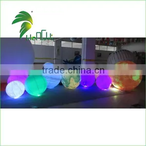 0.18mmPVC LED Solar System NIne Planets Balloon / Cheap Inflatable Planet Ball For Exihibition thumbnail-1