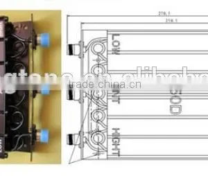 50W Duplexer Radio Repeater 136-174mhz 400-470mhz UHF VHF Repeater Duplexer thumbnail-2