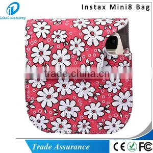 Fashion PU Leather Fujifilm Instax Mini8 Camera Case Bag thumbnail-3