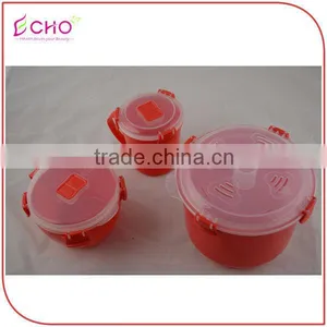 Microwave Plastic Safe Soup Mug With Handle and Vent/Noodle Bowl With Lid and Spoon/Microwave Rice Cooker thumbnail-6