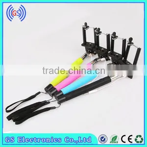Fashionable Z07-5 Plus Selfie Monopod Stick For Samsung With CableFor All Mobile Phone thumbnail-1