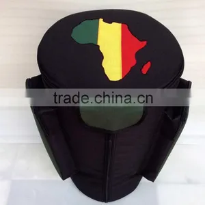 Djembe Bags Pro Black-Green With African Map thumbnail-1