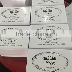 Factory Directly Sale Hot Seller High Quality Lovely Couple Crystal Swan for Wedding Gift thumbnail-6