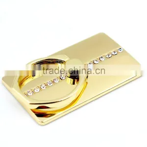 Rectangle Crystal Smart Ring Finger Grip Stand Holder thumbnail-4
