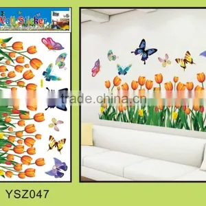 Large Custom Butterfly Living Room Wall Sticker/pvc Removable Wall Sticker thumbnail-1