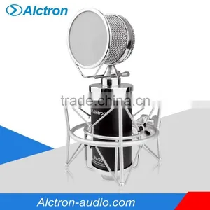 Alctron BV200 Professional Multi-Pattern Large Diaphragm Tube Condenser Studio Microphone, Pro Tube Recording Condenser Mic. thumbnail-1