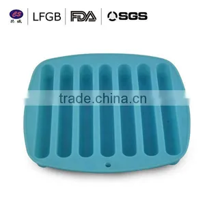 2014 New Design Hot Sale Strip Shape Silicone Ice Cube Tray thumbnail-1
