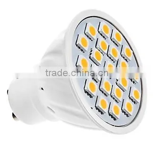 GU10 5W 20x5050SMD 320LM Warm White Light LED Spot Bulb (220V) thumbnail-1
