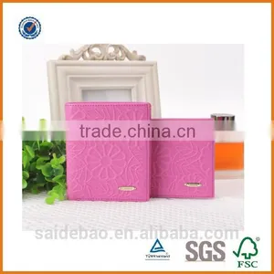 2016 Popular Top Layer Customized the Embroidery Printing Pu/genuine Leather Woman Wallet/purse/hand Bag thumbnail-3