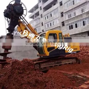 DFR-520 Full Hydraulic Ground Screw Pile Driving Machine thumbnail-3