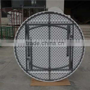 200 CM Outdoor Furniture of Folding Table for Restaurant Use at Factopry Price thumbnail-2