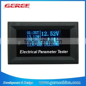 Hot Selling DC Meter Voltage Current Time Power Watt Capacity Panel Meter, Car Battery Tester thumbnail-1
