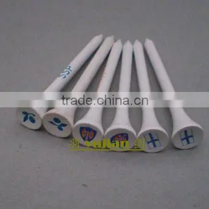 Custom Logo Printed Wooden Golf Tees thumbnail-1