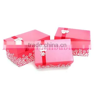 Wholesale Gift Box Snowflake Small Square Shape Decorative Christmas Gift Boxes thumbnail-3