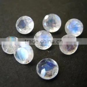 Best Quality Loose Gemstones, Rainbow Moonstone Loose Cut Gemstone thumbnail-2