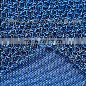 Polymide Fiber Air Mesh Fabric Chilon Knitted Sandwich Mesh Fabric thumbnail-2