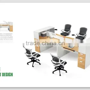 Wholesale Chipboard Fashion Office Furniture China Supplier Modern Office Workstations thumbnail-4