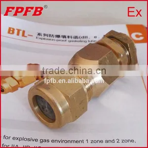 Professional Flameproof Stainless Steel Brass Cable Gland thumbnail-1