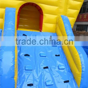Popular Inflatable Blue Cat Funcity Giant Inflatable Playground for Children and Adult thumbnail-5