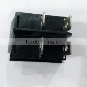 Standard Grounding Red Lamp Rocker Switch 4 Pin KCD-4 Switch thumbnail-4