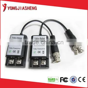 Twisted Pair Video Balun for Cctv Manufacturer Push Ping and BNC YJS-211(anti-static) thumbnail-1
