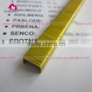 22GA Fine Wire Furniture Staples 71 Series 12mm Galvanized Steel Staples thumbnail-1