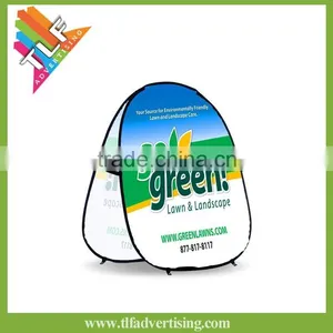 Outdoor Advertising Oval Pop Up Banner thumbnail-1