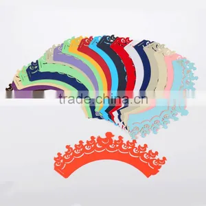 High Quality Laser Cut Cupcake Wrapper With Customized Designs thumbnail-2