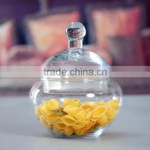 Glass Storage Jars With Lids, Glass Jars thumbnail-1