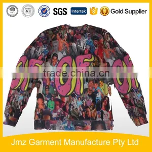 Customized Sweatshirt Wholesale Sweatshirt Full Print Sweatshirt thumbnail-2