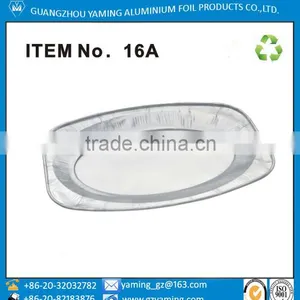 Packaging Tray Food Packaging Tray Aluminium Foil Oval Grill Broiler Barbeque Tray thumbnail-1