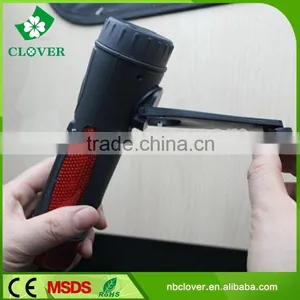 Brightness 4 LED Rechargeable Hand Crank Torch Light With Warning Light thumbnail-3