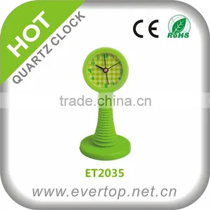 GOOD SALES ROUND SWING SILICONE CLOCK ET2035 thumbnail-2