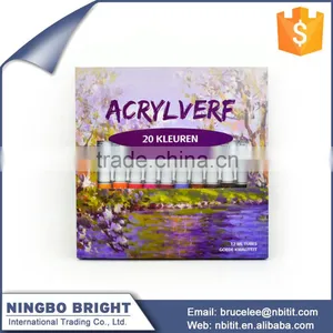 Wholesale in China 12pk Acrylic Paint Tube Set thumbnail-1