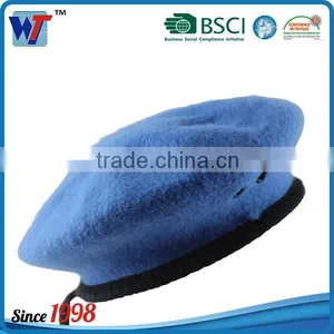 2015 Wholesale Black Beret Military Basque Beret Hats for Men thumbnail-5