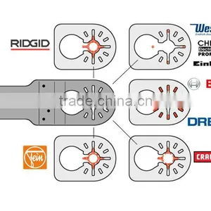 80mm(3-1/8'') HSS Quick Change Segment Oscillating Muti Tool Saw Blade for Fast Cutting Wood,drywall and Soft Plastics thumbnail-2
